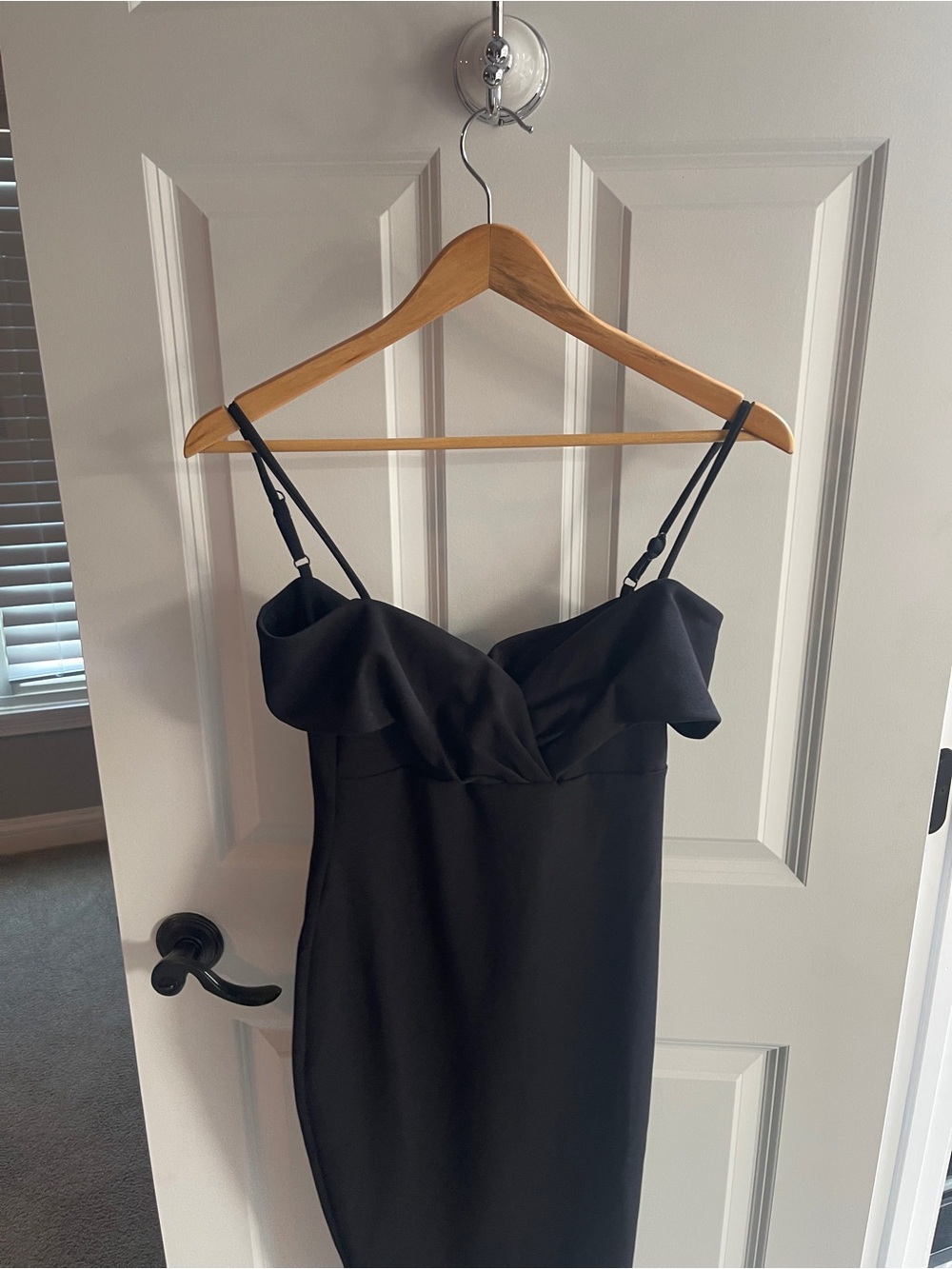 NEW NOOKIE ATHENA'S UNCOVERED PHOENIX DRESS BLACK MIDI LENGTH STRETCH SMALL - Picture 8 of 12